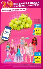 Carrefour gazetka tydzień 40 Strona 2: Winogrona jasne €3,99