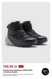 4F gazetka tydzień 39 Strona 11: Wysokie buty trekkingowe SPEED HIKER z membraną męskie 4F €199,99