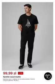 4F gazetka tydzień 39 Strona 8: Spodnie casual męskie 4F €99,99
