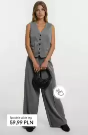 Sinsay gazetka tydzień 39 Strona 10: Spodnie wide leg €59,99