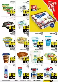 Jip leták týden 40 Strana 7: Milko Tvaroháček vanilkový €9,73, Bánovecký smetanový dezert ochucený €15,98