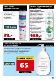 Efekt leták Strana 37: Gillette Satin Care Sensitive aloe vera glide €149,00