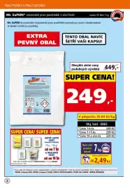 Efekt leták Strana 4: 2 PRACÍ PRÁŠKY A PRACÍ DOPLŇKY Mr. ExPERtⓇ univerzální prací prostředek s vůní Fresh balení: PE fólie
