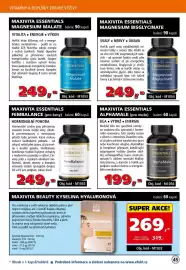 Efekt leták Strana 47: Maxivita essentials alphamale €199,00, Maxivita essentials fembalance €249,00