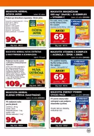 Efekt leták Strana 53: Maxivita herbal klidná střeva €99,00, Maxivita energy power €99,00