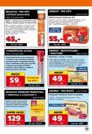 Efekt leták Strana 57: Vyprošťovák Active €59,00, Energit multivitamin + rakytník €49,00