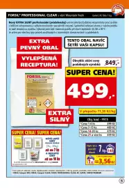 Efekt leták Strana 7: CESKE FORSIL® PROFESSIONAL CLEAR s vůní Mountain fresh balení: PE fólie 7 kg Nový EXTRA SILNÝ