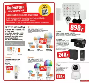 Jem & fix tilbudsavis uge 40 Side 13: SMART HOME ALARM SYSTEM €898,00, Led-pære smart+ wifi €59,50
