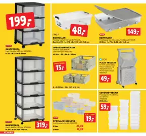 Jem & fix tilbudsavis uge 40 Side 20: OPBEVARINGSKURVE, PLAST TROLLEY €49,00