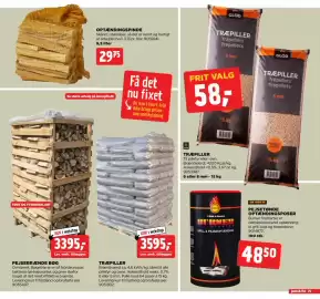 Jem & fix tilbudsavis uge 40 Side 25: PEJSETØNDE OPTÆNDINGSPOSER €48,50, OPTÆNDINGSPINDE €29,75