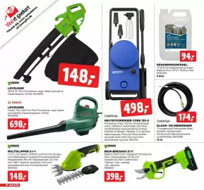 Jem & fix tilbudsavis uge 40 Side 30: HØJTRYKSRENSER CORE 125-5 €498,00, KLOAK- OG RØRRENSER €174,00