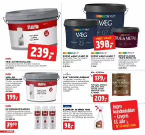 Jem & fix tilbudsavis uge 40 Side 4: DYRUP VÆG CLASSIC 25 €398,00, PU FUGESKUM SAMPAK €79,50