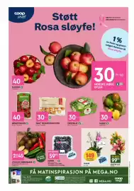 Coop Mega kundeavis uke 40 Side 8: NORSKE RØDE EPLER €30,00, PLOMMER €40,00