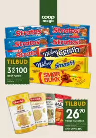 Coop Mega kundeavis uke 40 Side 9: NIDAR PLATER €100,00, FRIGGS MAISKAKER €26,90