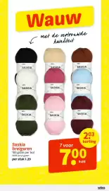 Wibra folder Pagina 2: Wauw met de vertrouwde kwaliteit wibra SASKIA wibra SASKIA wibra SASKIA wibra SASKIA 100 g wibra