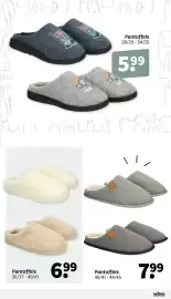Wibra folder Pagina 20: Pantoffels €6,99, Pantoffels €7,99