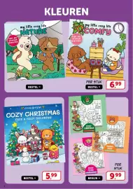 Boekenvoordeel folder Pagina 2: My cosy cards €9,99, Cozy Christmas Cute & Cozy Coloring €5,99