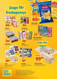 City Gross reklamblad Sida 12: Swebar proteinbar €19,95, Budapeststubbe €99,95