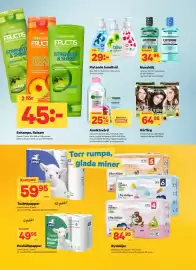 City Gross reklamblad Sida 10: Garnier Nutrisse €64,95, Bliw flytande handtvål €29,00