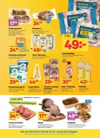 City Gross reklamblad Sida 7: Skinka €17,95, Lönneberga smörgåspålegg €49,00