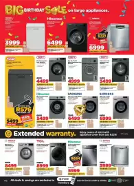 HiFi Corp catalogue Page 12: Hisense 15 Place Dishwasher Silver H15DSL €5.999,00, BOSCH 12 Place Dishwasher €5.999,00
