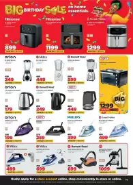 HiFi Corp catalogue Page 15: Bennett Read Micro Vacuum Cleaner 2.0 €699,00, Steam Iron with Free Lint Remover €499,00