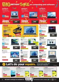 HiFi Corp catalogue Page 18: Kaspersky Standard €349,00, Norton 360 Premium €599,00