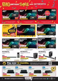 HiFi Corp catalogue Page 2: DStv Explora Decoder 3B €1.499,00, DStv Explora Ultra Decoder €3.299,00