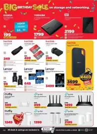 HiFi Corp catalogue Page 20: SanDisk ULTRA FIT USB 3.1 32GB €299,00, TOSHIBA 2.5" 1TB USB 3.0 Hard Drive Canvio €1.799,00