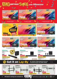HiFi Corp catalogue Page 4: ULTRA-LINK 39-80-Inch Tilting TV Bracket €449,00, Orion 32-70-inch Heavy Fixed Wall Mount €229,00