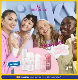 Trekpleister folder Pagina 2: Essence milky GLAZED Liquid Primer €3,99