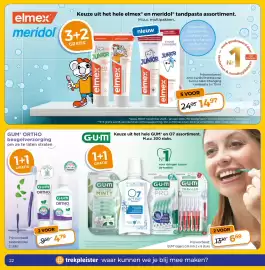 Trekpleister folder Pagina 24: GUM soft-picks minty €6,69, Gum Ortho €4,79