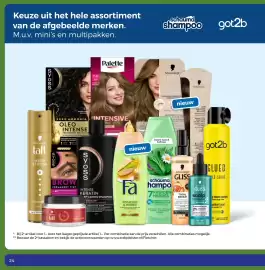 Trekpleister folder Pagina 26: Schauma shampoo
