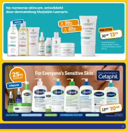 Trekpleister folder Pagina 3: Leenarts Day & Night Cream €13,19, Cetaphil €10,46