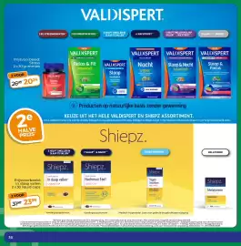 Trekpleister folder Pagina 40: Valdispert Stress Gummies €20,24, Shiepz In slaap vallen €23,99