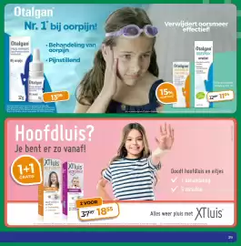 Trekpleister folder Pagina 43: Otalgan €13,99, Otalgan oorspray €11,04