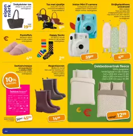 Trekpleister folder Pagina 52: Tas met sjaaltje €9,99, Eigen merk trekpleister tas €19,99