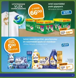Trekpleister folder Pagina 55: Ariel wasmiddel pods gigapack €66,00