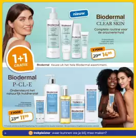 Trekpleister folder Pagina 6: Biodermal CLEAR SKIN €14,99