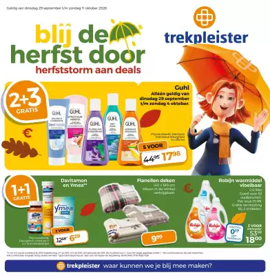 Trekpleister (geldig t/m 11-10)