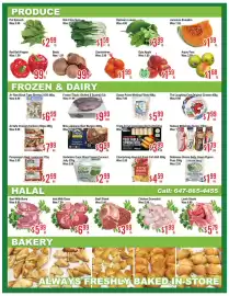Skyland Foodmart flyer week 39 Page 3: Triple Crown vegetable spring roll €3,99, Lamb Shank €5,79
