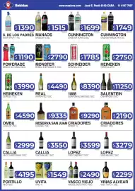 Catálogo Masivos semana 39 Página 5: Bebidas www.masivos.com José E. Rodó 6142-CABA 11 4187 7697 Sierra Soda $1390 28924 Man