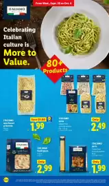 Lidl weekly ad week 40 Page 16: Italiamo fusilli pasta €2,99, Itali amo pasta €2,49