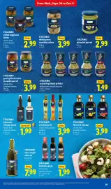 Lidl weekly ad week 40 Page 19: Italiamo balsamic glaze €1,99, Italiamo seasoning oil €3,99