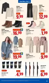 Lidl weekly ad week 40 Page 29: Esmara ladies' pajama set €9,99, Esmara ladies' ankle boots €16,99
