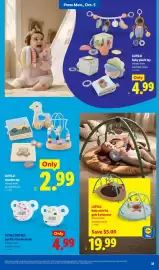 Lidl weekly ad week 40 Page 31: Vitalcontrol pacifier thermometer €4,99, Lupilu wooden toy €2,99