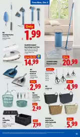 Lidl weekly ad week 40 Page 33: Havana paper basket with ring handle €5,99, W5 scissor set €4,99