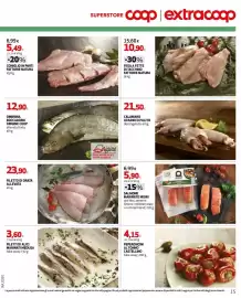 Volantino Extracoop Pagina 15: Ombrina boccardoro Origine Coop €12,90, Filetto di orata allevata €23,90