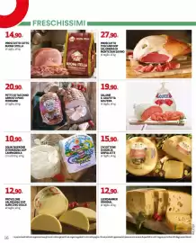 Volantino Extracoop Pagina 16: Salame il golfetta golfera €19,90, Squacquerone di Romagna DOP Campagnola €10,90