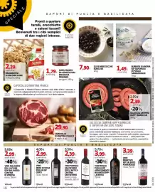 Volantino Extracoop Pagina 18: Olive nere secche Eurolive €7,90, Vino Portale San Severo €2,39